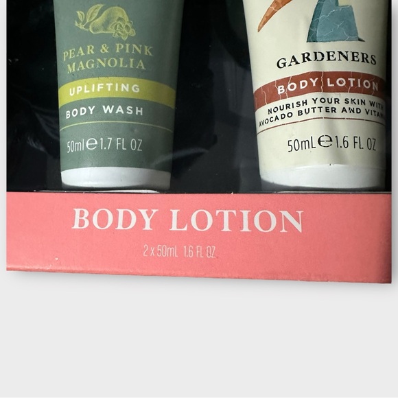 Crabtree & Evelyn NIB Body Lotion 2 x 50ml & Body Wash 3 x 50ml Set READ - Picture 8 of 11
